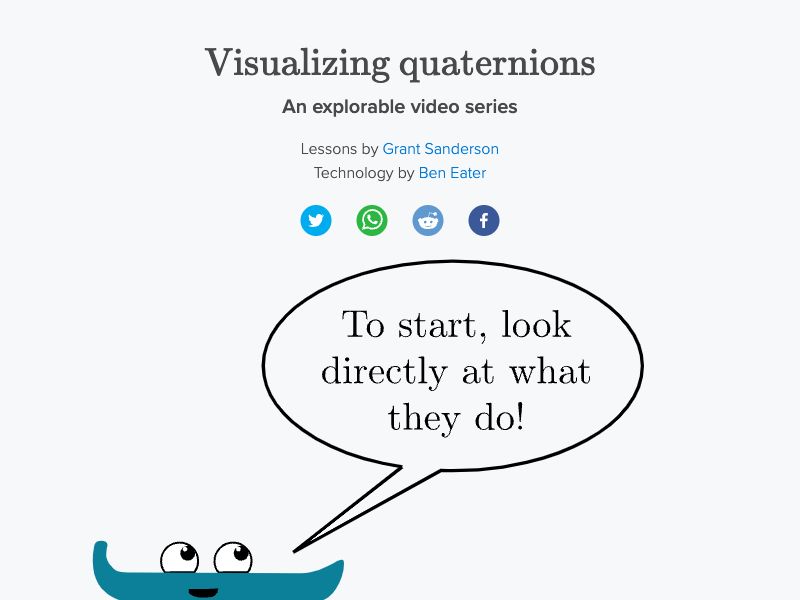 Visualizing Quaternions
